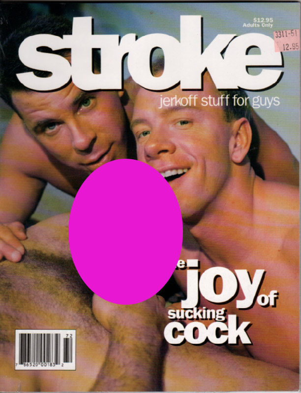 STROKE JERKOFF STUFF FOR GUYS MAGAZINE #1 (ALL MALE)